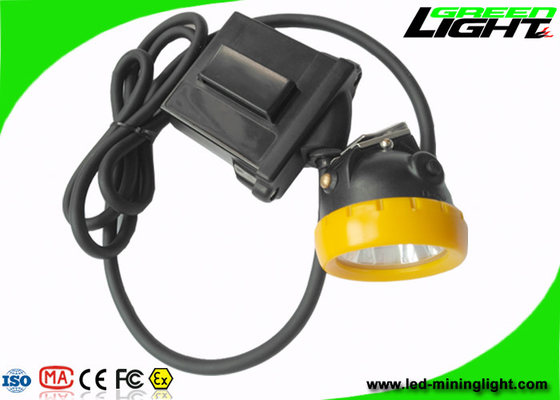 Lampu Penambangan Batubara Bawah Tanah Bukti Ledakan 7.8Ah 10000lux 1000 Siklus Baterai