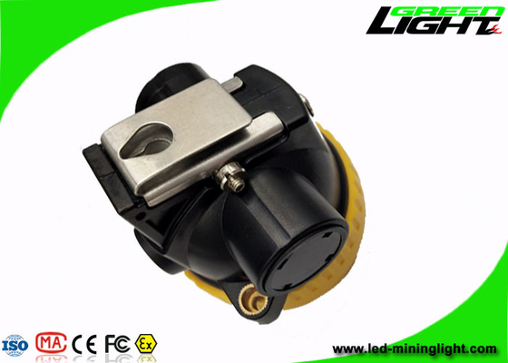 IP68 Waterproof Miners Cap Lamps Cordless 5000lux Brightness Bahan PC Ukuran Kecil