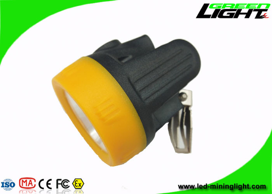 Lampu Topi Keras Pertambangan Ringan 10000lux Lampu Tanpa Kabel Pengisian Indikasi Saklar