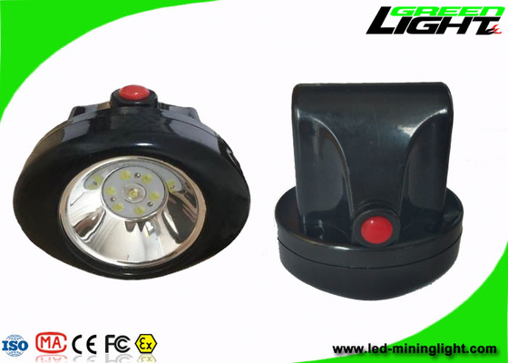 Penambangan Lampu Cap Nirkabel Anti Peledak 4000lux IP67 Baterai Isi Ulang