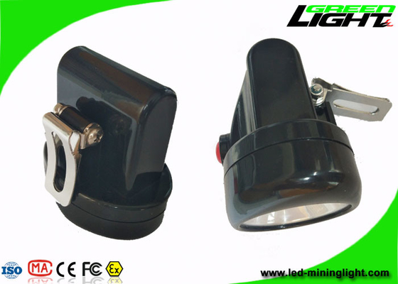 Penambangan Lampu Cap Nirkabel Anti Peledak 4000lux IP67 Baterai Isi Ulang