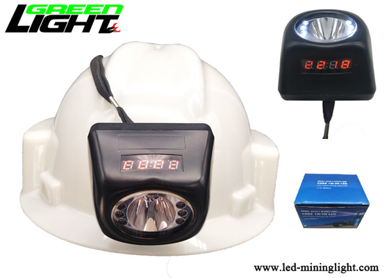 Lampu Penambangan Batubara 5.7Ah Ukuran Kecil 8000lux Lebih Tinggi Kecerahan Super Tahan Air