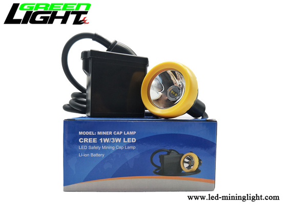 10000lux Brightness LED Mining Light 18 Jam Waktu Kerja 7.8Ah Kapasitas Baterai Li-Ion