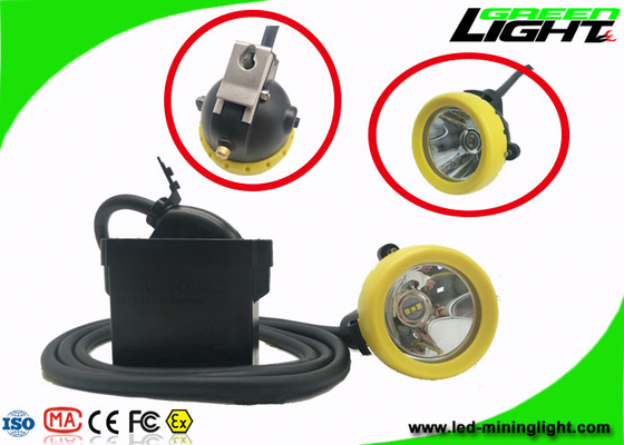 USB Charging Rechargeable Miners Headlamp 7.8Ah 10000lux Dengan Tutup Tombol Silikon