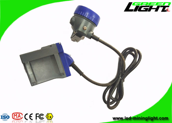 1000 Siklus Baterai Lampu Penambangan LED 10000lux High Beam IP68 Garansi 1 Tahun