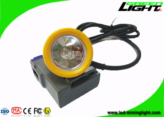 Headlamp Penambang Batubara Topi Keras 15000lux High Beam 6.6Ah Baterai Li - Ion Isi Ulang