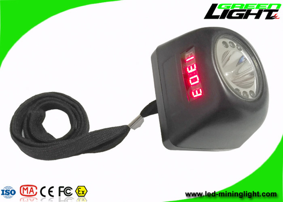 Lampu Tambang Tanpa Kabel LED Ringan 8000lux Semua Dalam Satu Struktur Dengan Tali Pengaman