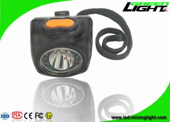 Lampu Tambang Tanpa Kabel LED Ringan 8000lux Semua Dalam Satu Struktur Dengan Tali Pengaman