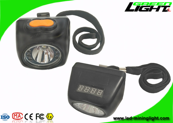 Lampu Tambang Tanpa Kabel LED Ringan 8000lux Semua Dalam Satu Struktur Dengan Tali Pengaman