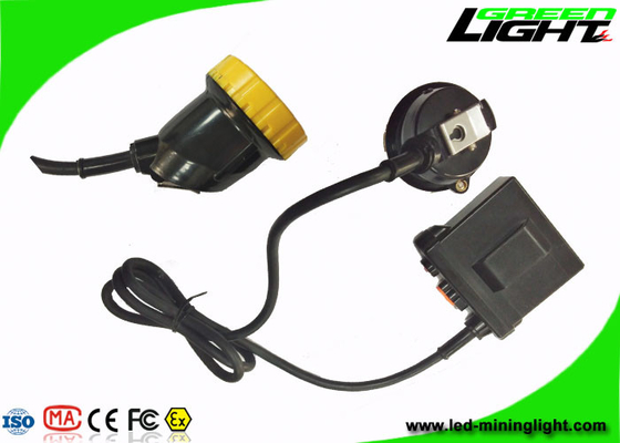 Lampu Pertambangan Batubara 50000lux Super Terang IP68 11.2Ah Dengan Aluminium Lighting Cup