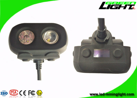 Lampu Tambang LED Dual Beam 15000lux 10.4Ah Baterai Panasonic Antistatic Matetial