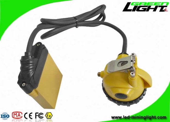 10.4Ah Samsung Battery Coal Mining Lights Kecerahan 25000lux Dengan Fungsi Peringatan Daya Rendah SOS