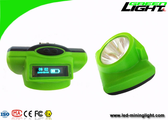 Lampu Tambang Lampu Tambang Portabel Layar Oled 13000lux IP68 14-16hrs Waktu Woking