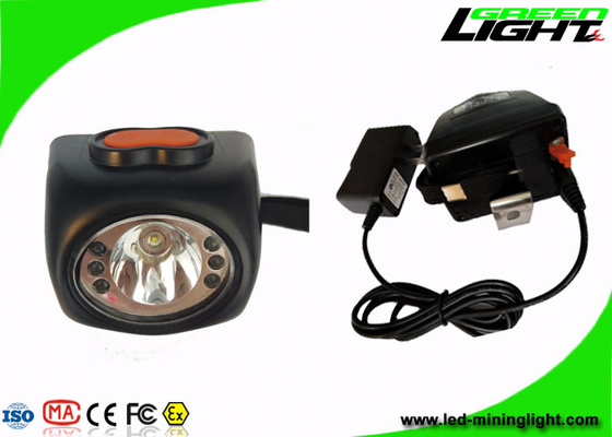 Layar Digital Lampu Tambang Tanpa Kabel Portabel IP68 8000lux Kecerahan Tinggi