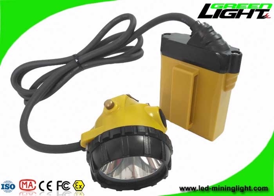 IP68 Waterproof Rechargeable LED Headlamp 25000Lux Brightness 10.4Ah Dengan Fungsi SOS