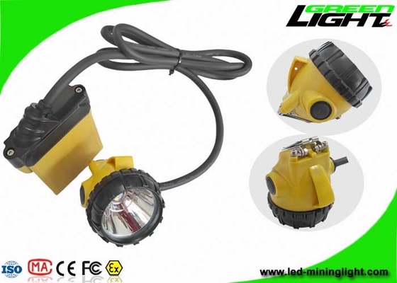 IP68 Waterproof Rechargeable LED Headlamp 25000Lux Brightness 10.4Ah Dengan Fungsi SOS