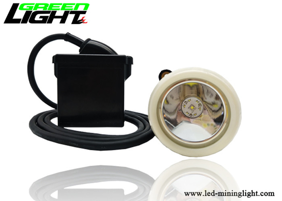 Bahan ABS Lampu Penambangan Led Isi Ulang 6.6Ah Baterai Li Ion 10000lux Brightness