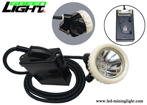 Isi Ulang Baterai Li - Ion Led Miners Cap Lamp 16 Jam Waktu Kerja Kecerahan 10000lux