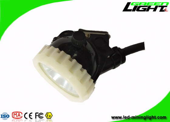 Semi Corded Led Mining Headlamp 5.2Ah 1000lux Brightness Dengan Peringatan Daya Rendah
