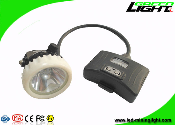 5.2Ah LED Mining Cap Lights 10000lux Brightness High Beam IP68 Dengan Tali Pengaman