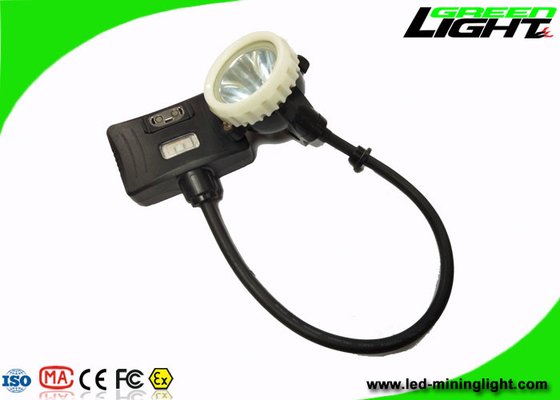 5.2Ah LED Mining Cap Lights 10000lux Brightness High Beam IP68 Dengan Tali Pengaman