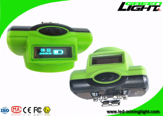 GLC-6 Miners Cap Lamps Cordless 13000lux IP68 Kecil Dengan Sudut Pencahayaan Optik