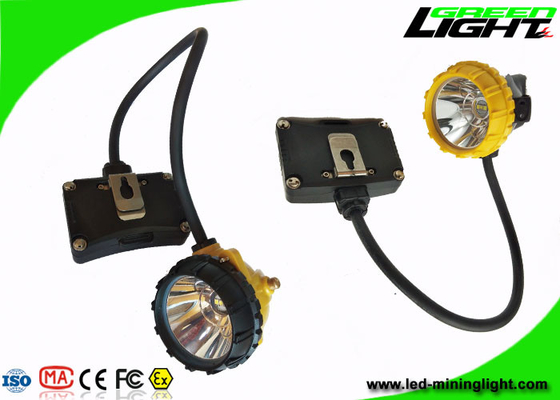 Super Light 15000lux Miners Cap Lamp 6.8Ah Baterai Dengan Empat Mode Lighitng