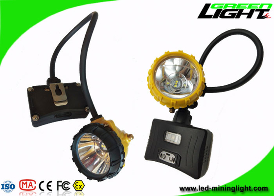 6.8Ah High Power LED Headlamp 15000lux IP68 Dengan Fungsi Peringatan Daya Rendah