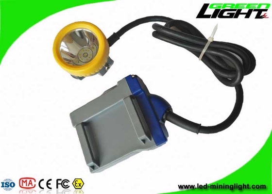 Lampu Led Isi Ulang Batubara 15000lux High Beam Corded Cap Lamp 6.6Ah Baterai
