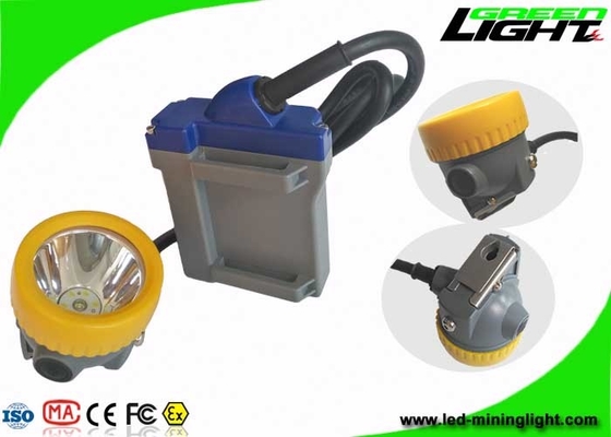 Lampu Led Isi Ulang Batubara 15000lux High Beam Corded Cap Lamp 6.6Ah Baterai
