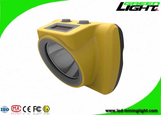 Lampu Pertambangan Tanpa Kabel Tahan Dampak 25000Lux Dengan Lampu Kepala Layar OLED