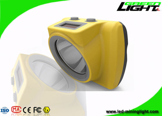 Anti Explosive LED Mining Light 25000lux Wireless OLED Screen 6.8Ah Kapasitas Baterai
