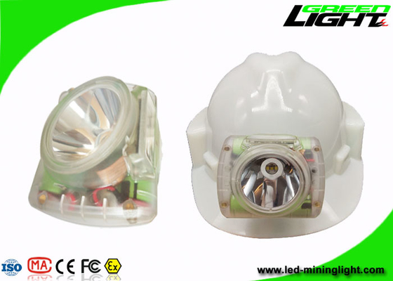 Isi Ulang Cree LED Miner Cap Lamp PC ABS 1200 Battery Cycles 232lum Illuminous