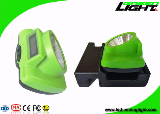 Isi Ulang Cree LED Miner Cap Lamp PC ABS 1200 Battery Cycles 232lum Illuminous