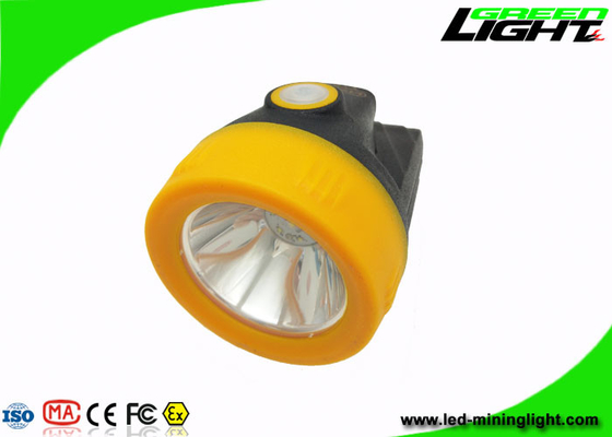Lampu Cap Penambang Tanpa Kabel Berwarna-warni IP68 Tahan Air Dengan Port Pengisian Daya Magnetik