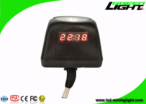 Lampu Topi Keras Penambangan Digital Bahan Tubuh PC Portabel Nirkabel IP68 8000lux