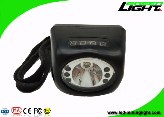 Lampu Topi Keras Penambangan Digital Bahan Tubuh PC Portabel Nirkabel IP68 8000lux