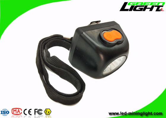 IP68 Ukuran Kecil Lampu Penambangan Batubara Digital 8000lux 30/70 Derajat Klip Badan Lampu PC