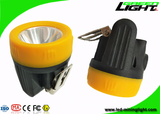 Ultralight 170g Cordless Led Mining Cap Lamp Ledakan Kecerahan Tinggi - Bukti