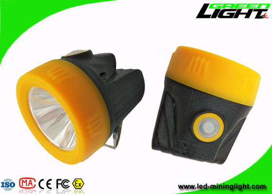 Ultralight 170g Cordless Led Mining Cap Lamp Ledakan Kecerahan Tinggi - Bukti