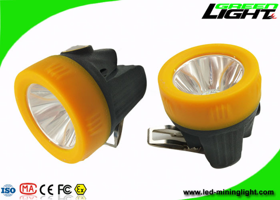 Baterai Lithium Ion Lampu Depan LED Isi Ulang Anti Peledak Portabel 10000lux IP68