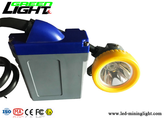 Headlamp Penambang Isi Ulang Berkabel 15000lux 3W Cree Led Dengan Baterai Li - Ion 6.6Ah