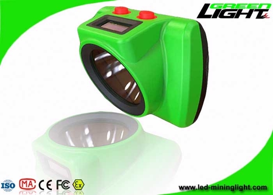 IP68 Isi Ulang Lampu Topi Keras Led 25000lux ABS Bahan PC Dengan Sistem Pelacakan