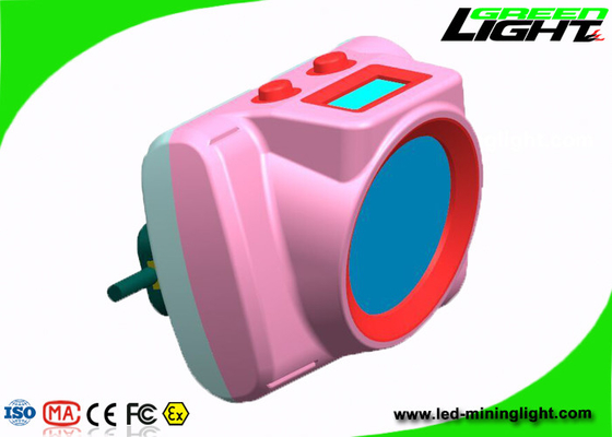 Lampu Cap Penambangan Tanpa Kabel Kecerahan Kuat 25000lux ABS Material Explosion Proof