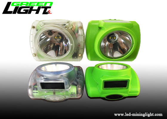 Anti Explosive CREE Rechargeable LED Headlamp 13000lux Dengan Tampilan Layar OLED