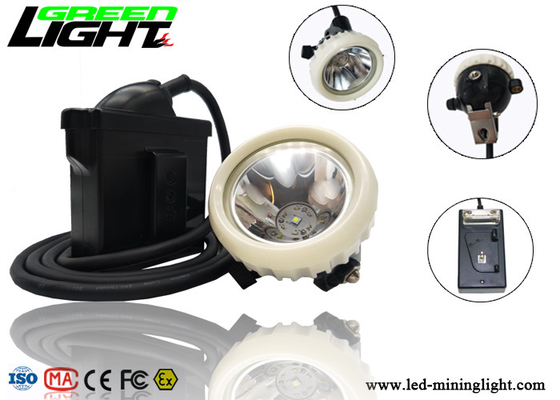 10000lux Brightness Cordless Mining Cap Lamps IP67 Waterproof 100000hrs Light Life Span