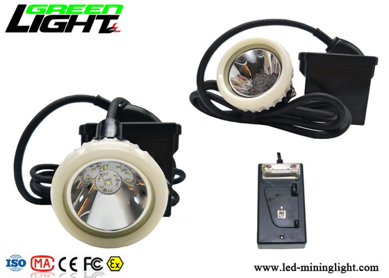 10000lux Brightness Cordless Mining Cap Lamps IP67 Waterproof 100000hrs Light Life Span