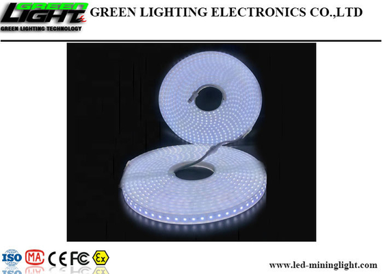 Lampu Strip Fleksibel LED Bukti Ledakan Kecerahan Tinggi Putih Dingin Untuk Penambangan Bawah Tanah