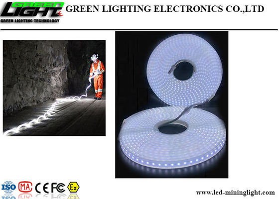 Lampu Strip Fleksibel LED Bukti Ledakan Kecerahan Tinggi Putih Dingin Untuk Penambangan Bawah Tanah