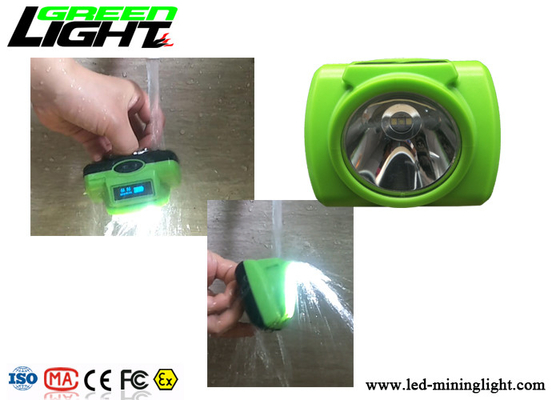 Lampu Cap Penambang LED Tanpa Kabel Isi Ulang Tahan Air 13 Jam Untuk Tambang Bawah Tanah